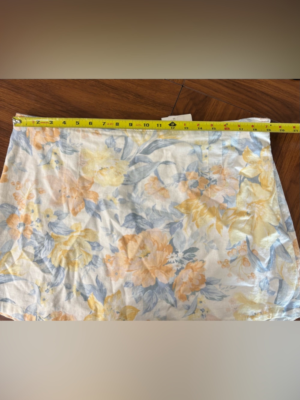 Abercrombie & Fitch Floral Linen Blend Mini Skirt, XL - Picture 12 of 12